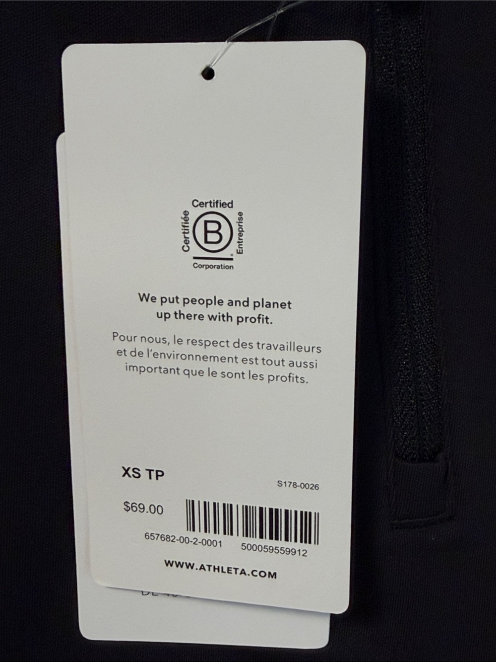 Athleta Fairway Golf Skort 18” Black Size XS NWT - Picture 4 of 11